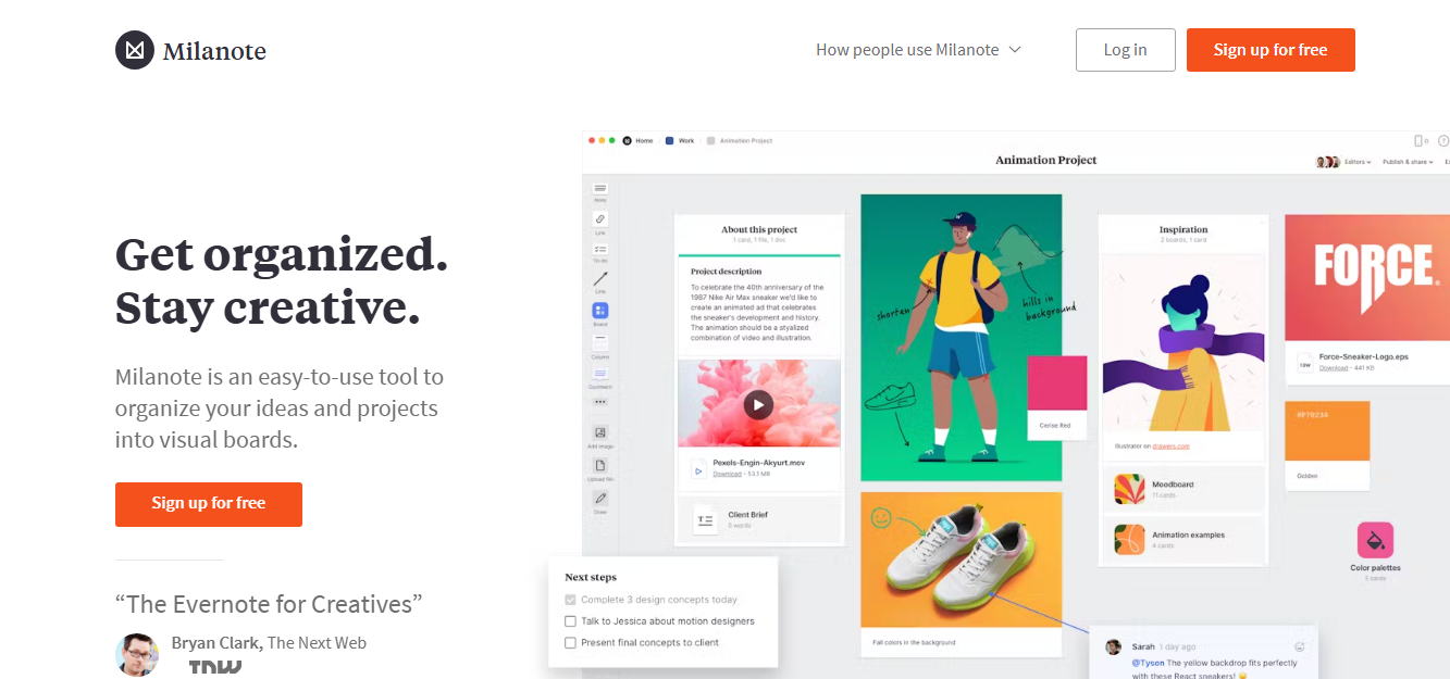 competitor alternatives milanote