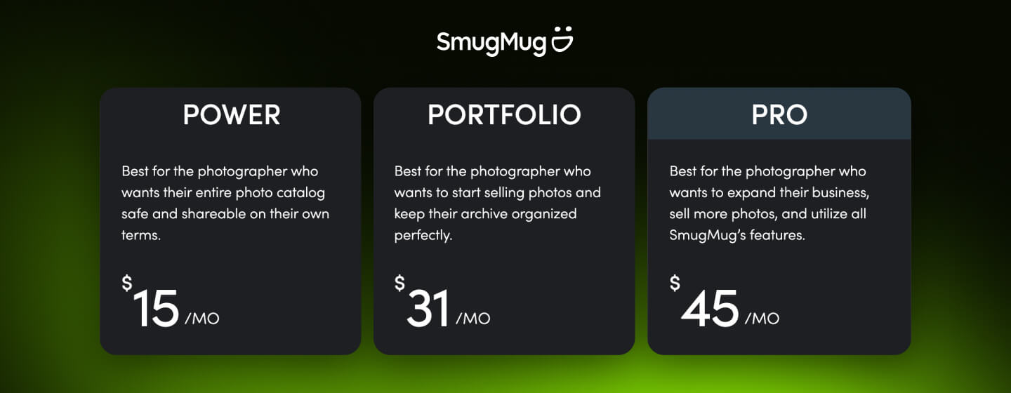 Pricing details and plans of SmugMug (smugmug.com)