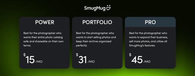Pricing details and plans of SmugMug (smugmug.com)