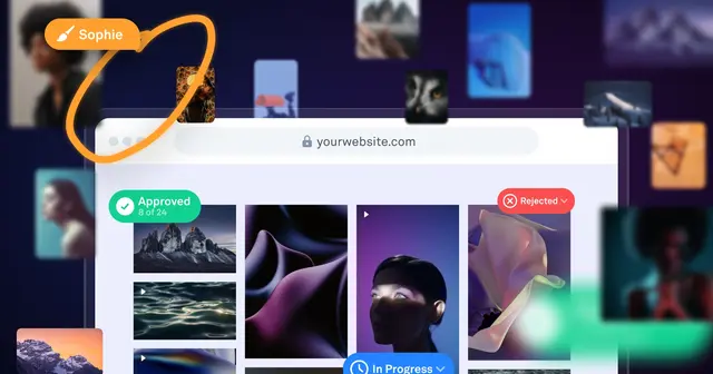 Online Proofing Tools Illustration