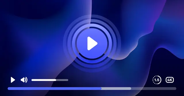 Visual of a Video Player